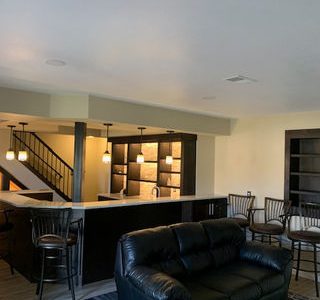 Basement Bar Finishing