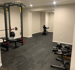 Basement Gym Finishing Solutions