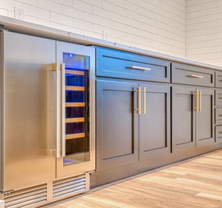 Basement Kitchen Cabinet Installation