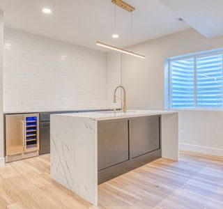 Basement Kitchen Cabinet Installation