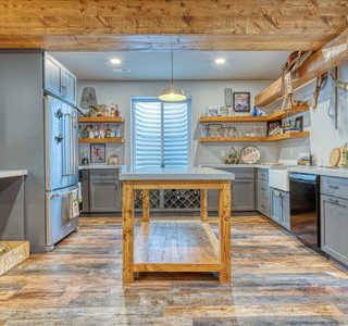 Basement Kitchen and Dining Area