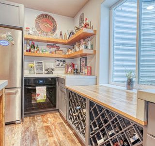 Basement Kitchen and Dining Area