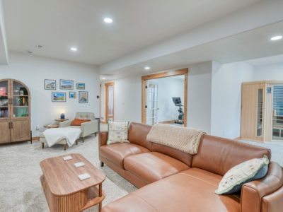 Basement Living Room Construction