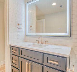Bathroom Vanity Mirror Cabinet Installation 3