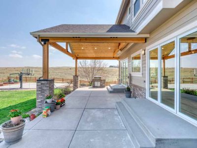 Backyard Patio Installation