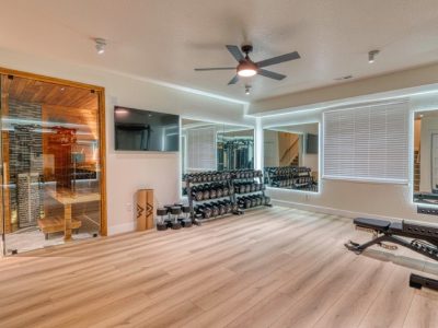 Complete Basement Gym Room Remodeling