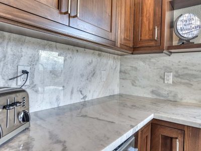 Residential Marble Kitchen Countertop