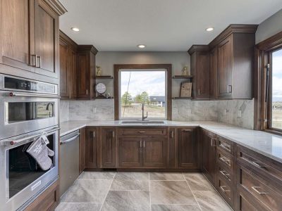 Window and Cabinet Installation